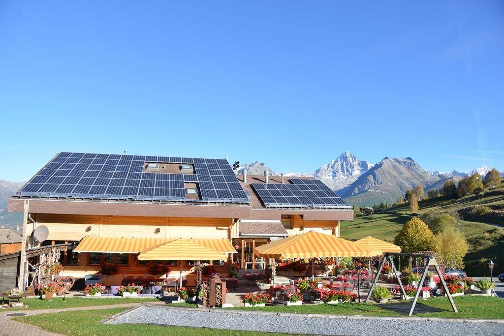 Hotel-Restaurant Ronalp Bürchen Eksteriør bilde