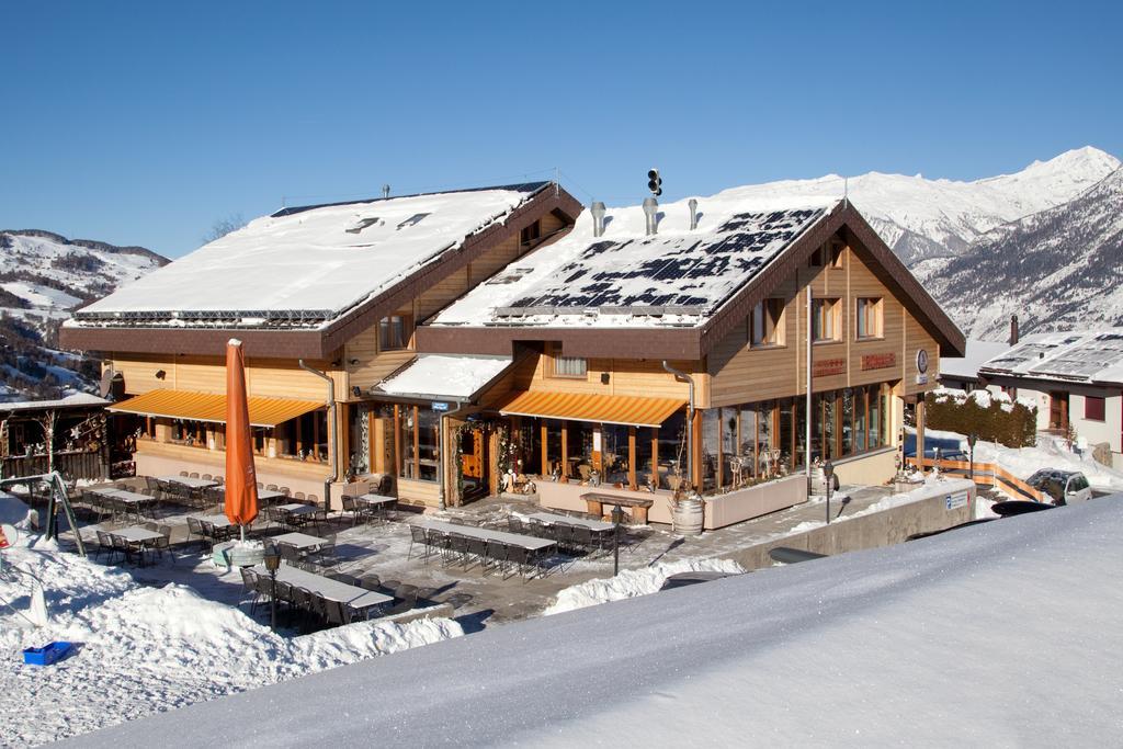 Hotel-Restaurant Ronalp Bürchen Eksteriør bilde