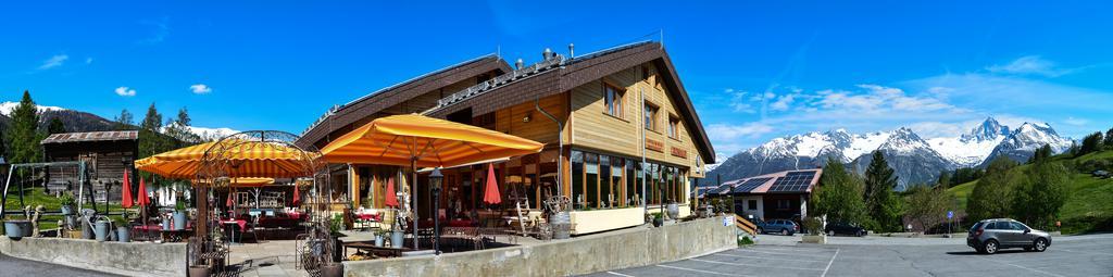 Hotel-Restaurant Ronalp Bürchen Eksteriør bilde