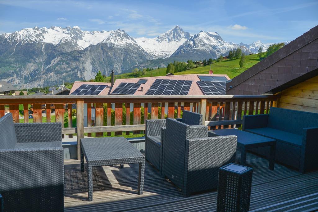 Hotel-Restaurant Ronalp Bürchen Eksteriør bilde