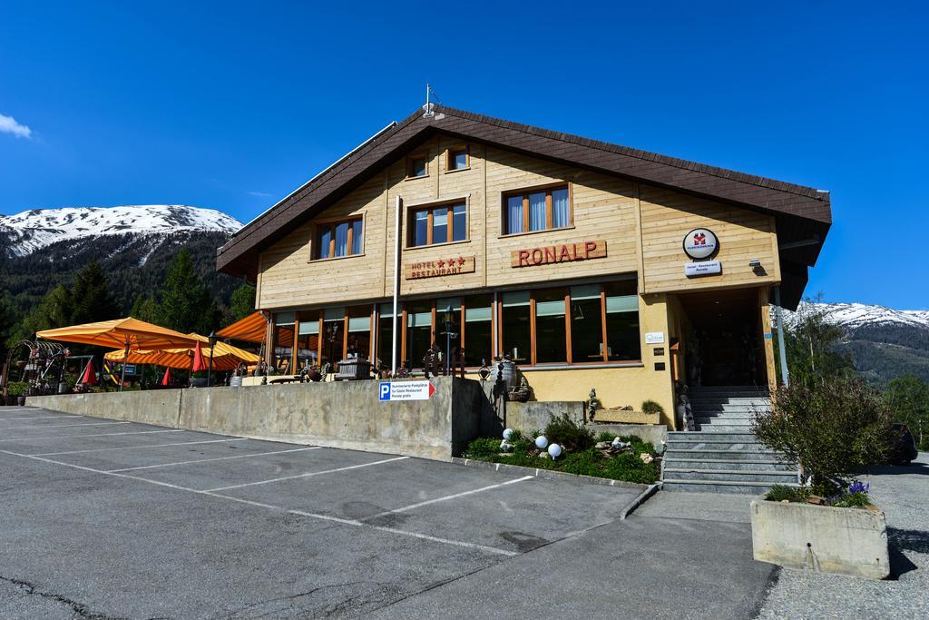 Hotel-Restaurant Ronalp Bürchen Eksteriør bilde