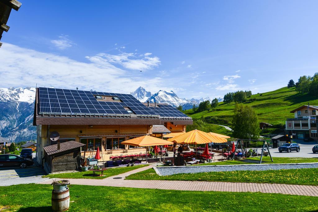Hotel-Restaurant Ronalp Bürchen Eksteriør bilde