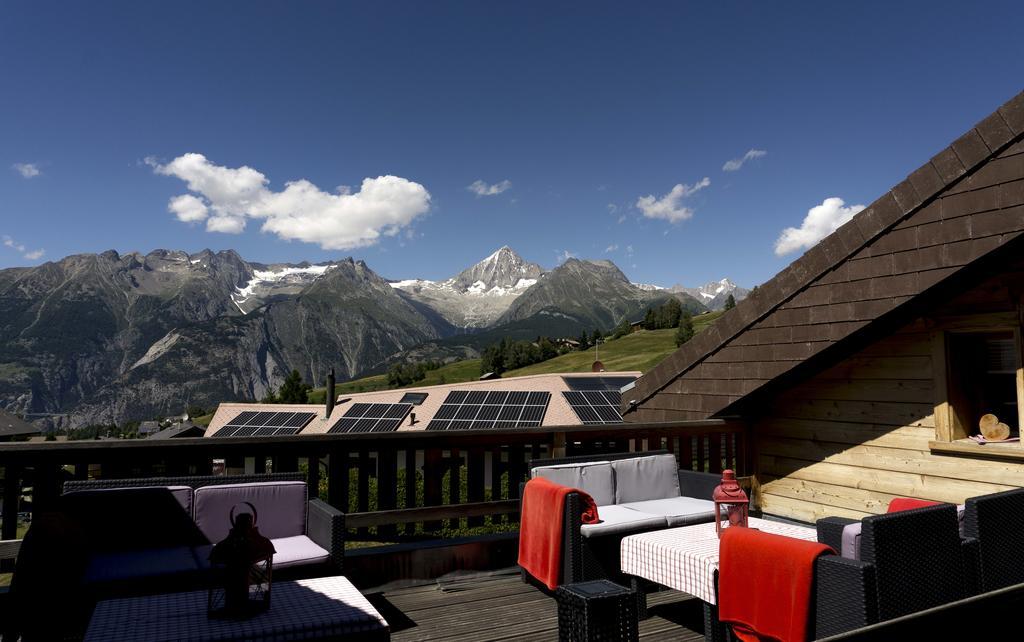 Hotel-Restaurant Ronalp Bürchen Eksteriør bilde