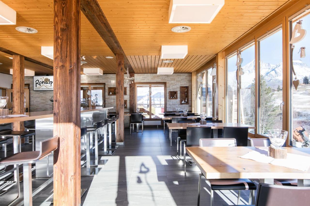 Hotel-Restaurant Ronalp Bürchen Eksteriør bilde