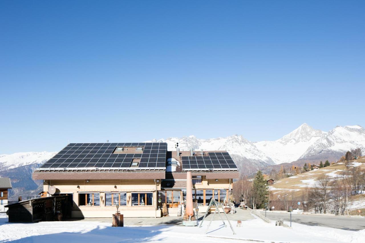 Hotel-Restaurant Ronalp Bürchen Eksteriør bilde