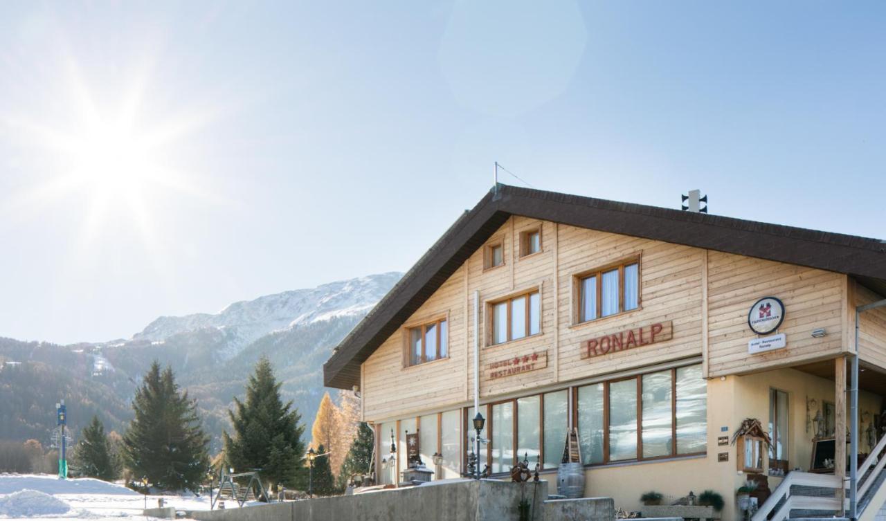 Hotel-Restaurant Ronalp Bürchen Eksteriør bilde